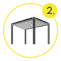 Pergola bioclimatique