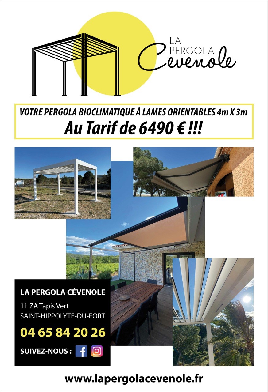 promo pergola bioclimatique montpellier